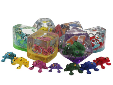 RPG Dice Set: Infused - Colorful Frog