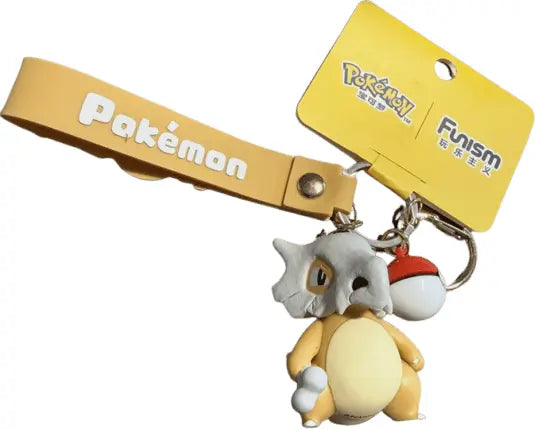 Cubone Keychain with Pokeball