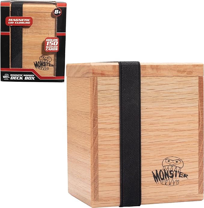 Wooden Single Deck Box: Red Oak