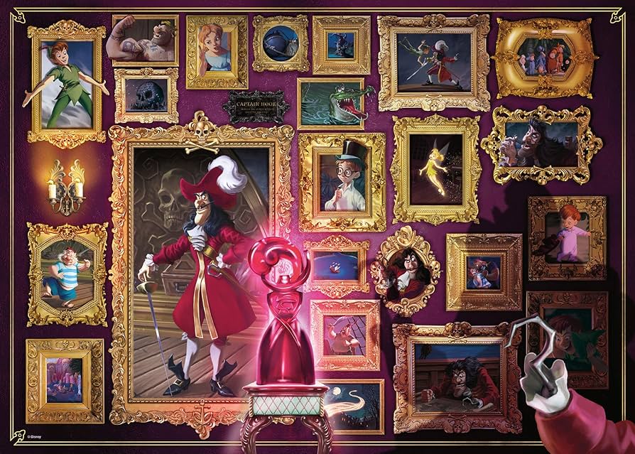 Puzzle: Marvel Villainous: Captain Hook (1000pcs)