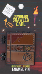 Enamel Pin: Dungeon Crawler Carl: Dungeon Anarchist's Cookbook