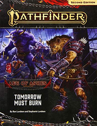 Pathfinder 2E: Adventure Path: Tomorrow Must Burn