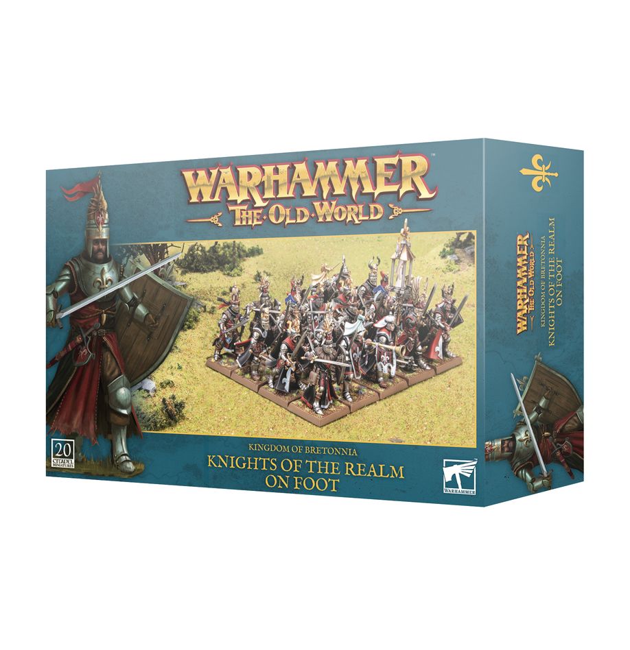 Old World: Kingdom of Bretonnia - Knights of the Realm on Foot