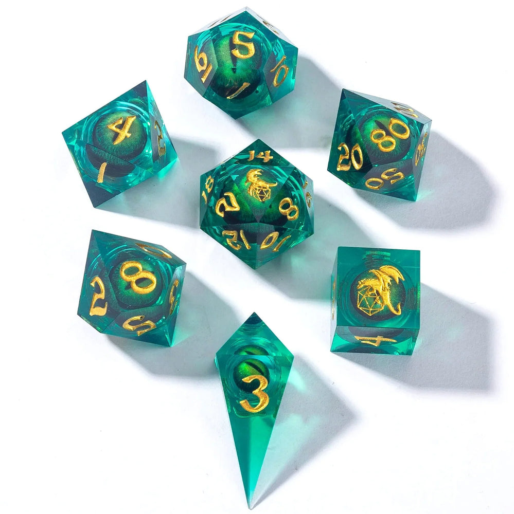Sharp Edge RPG Dice Set: Beholder's Gaze