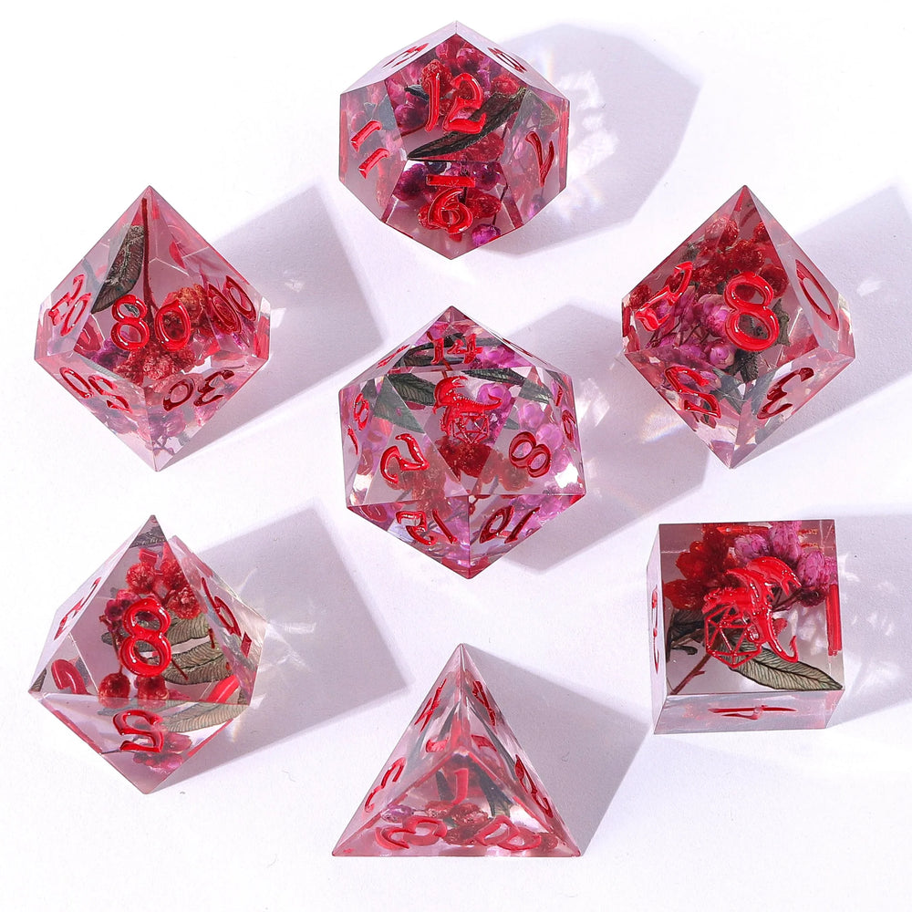 Sharp Edge RPG Dice Set: Herbalist