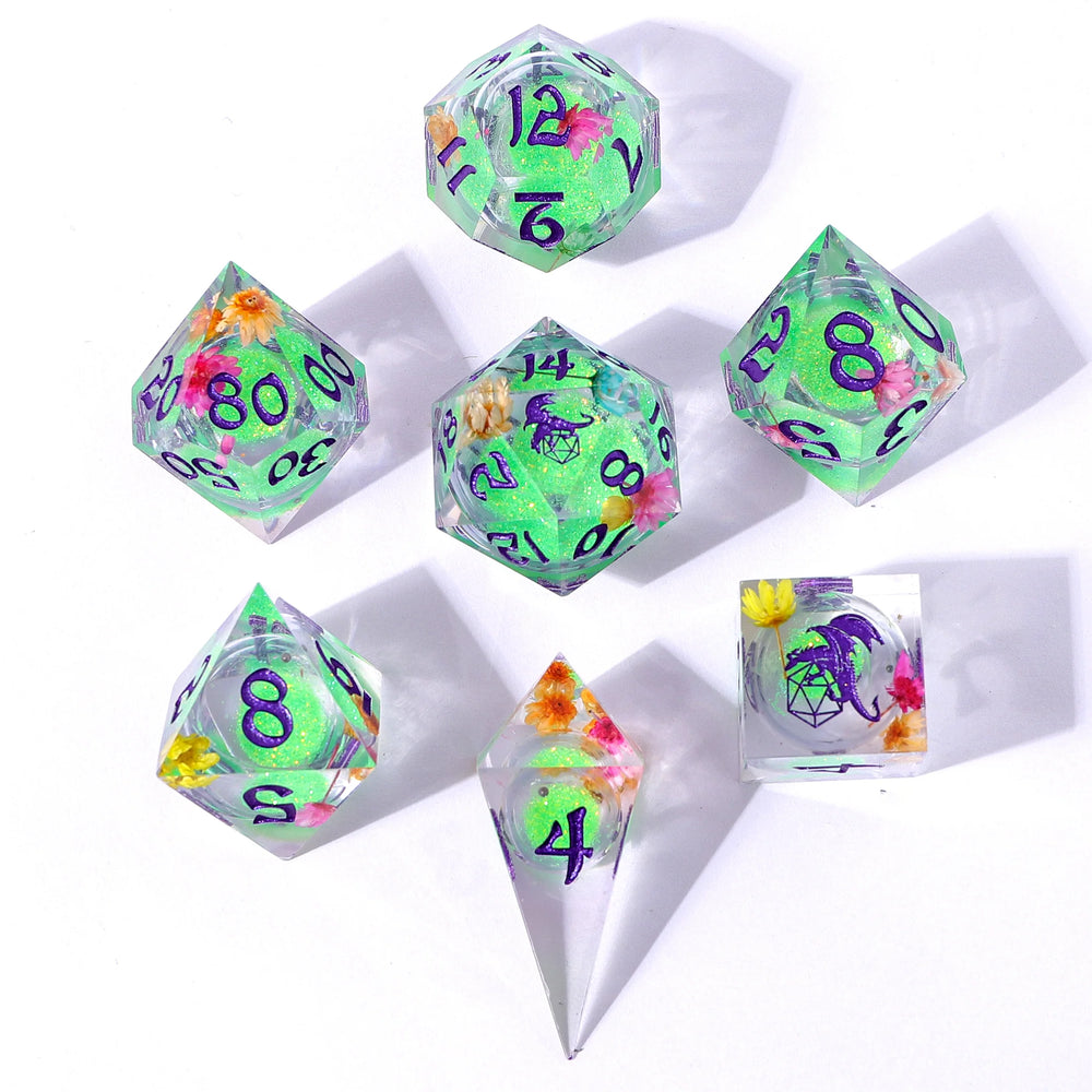 Liquid Core RPG Dice Set: Ethereal Fields