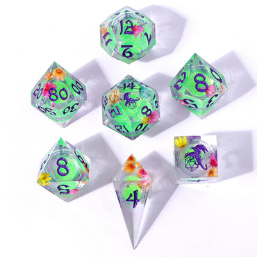Liquid Core RPG Dice Set: Ethereal Fields