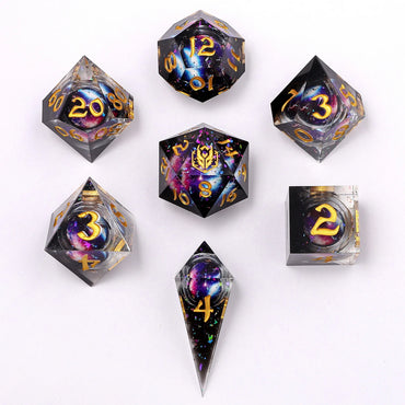 Liquid Core RPG Dice Set: Mystic Orb