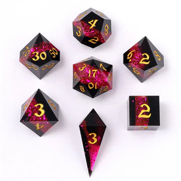 Sharp Edge RPG Dice Set: Radiant Path