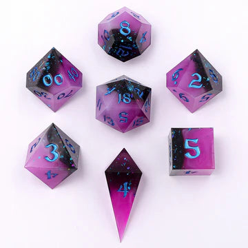 Sharp Edge RPG Dice Set: Interstellar Magic