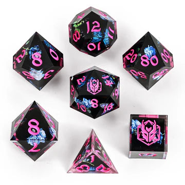 Sharp Edge RPG Dice Set: Vintage Handbag
