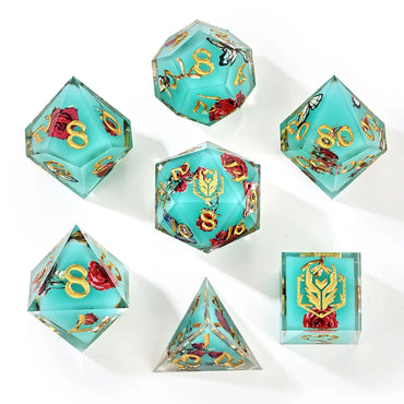 Sharp Edge RPG Dice Set: Meadow Magic