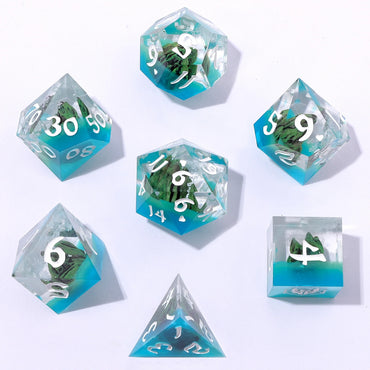Sharp Edge RPG Dice Set: Mystic Peaks