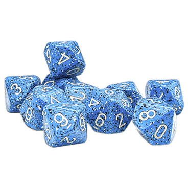 D10 Dice Set: Speckled - Ocean Stone