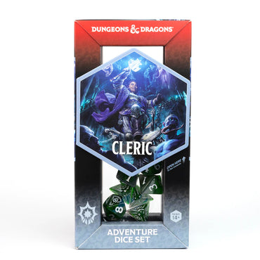 D&D Dice Set: Cleric - Green