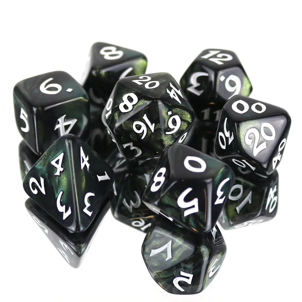 Die Hard Dice RPG Dice Set: Elessia Kybr Consulate