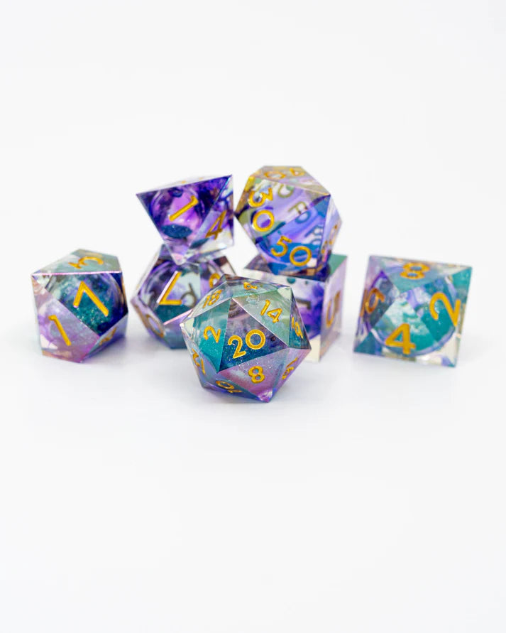 Liquid Core RPG Dice Set: Seldarine Court