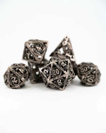 Hollow Metal RPG Dice Set: Fugue