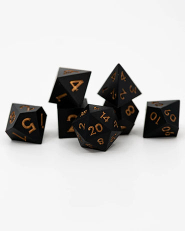 Silicone RPG Dice Set: Dark Deceit