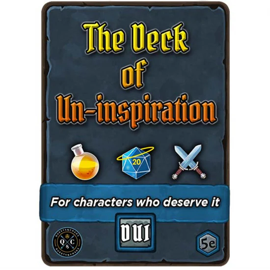 The Deck of Un-Inspiration