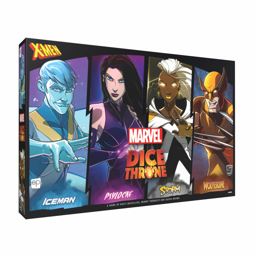 Dice Throne: Marvel X-Men – Iceman v. Psylocke v. Storm v. Wolverine