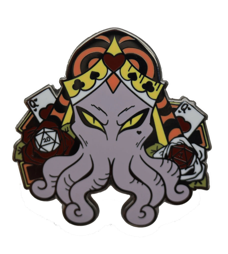 Enamel Pin: Queen of Hearts