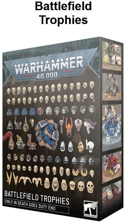 Warhammer 40K: Battlefiedld trophies
