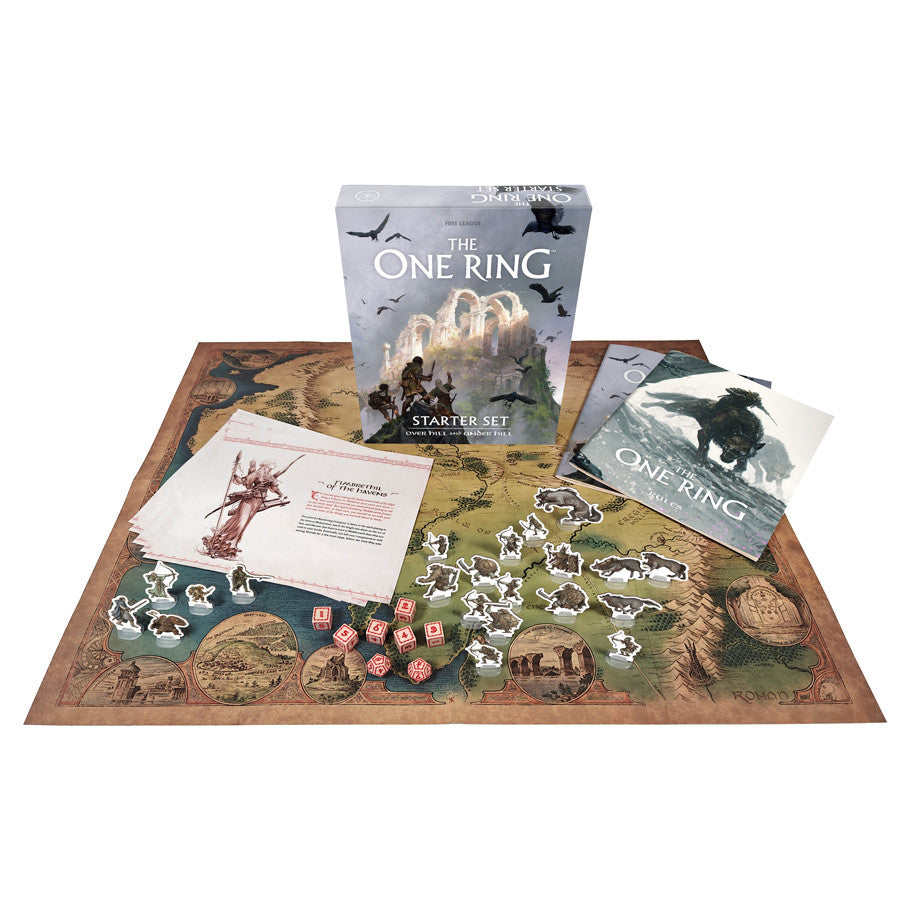 The One Ring TTRPG: Starter Set - Over Hill and Under Hill