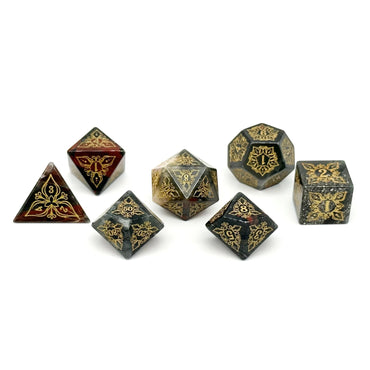 Feyweave Dice : Bloodstone