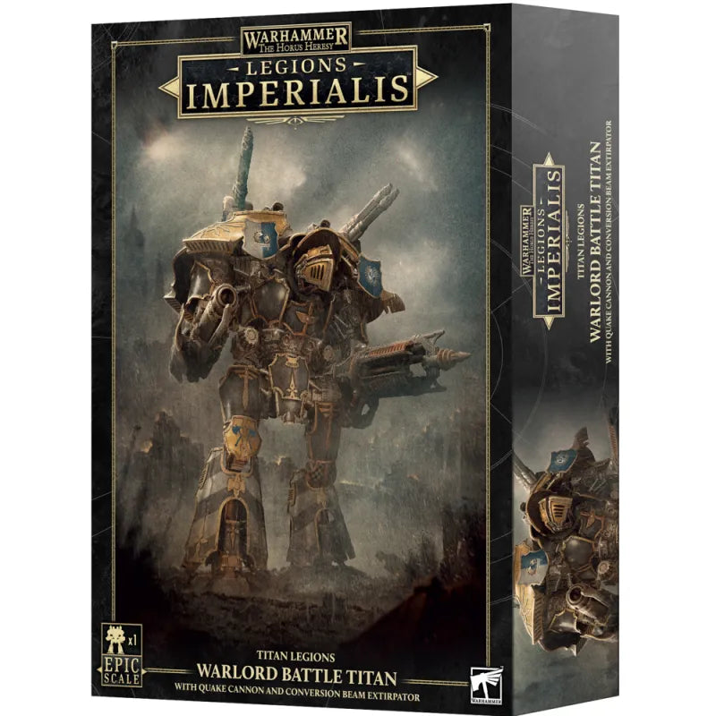 Legion Imperialis: Titan Legions - Warlord Battle Titan W/ Quake Cannon &Beam Extirpator