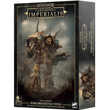 Legion Imperialis: Titan Legions - Warlord Battle Titan W/ Quake Cannon &Beam Extirpator