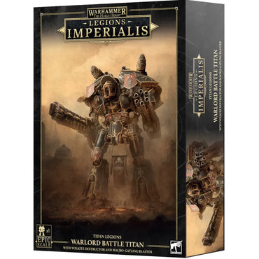 Legion Imperialis: Titan Legions - Warlord Battle Titan W/ Volkite & Blaster