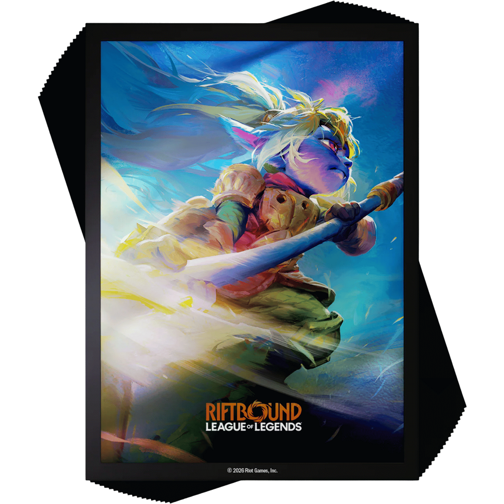 Riftbound Card Sleeves: Unleashed - Poppy, Keeper of the Hammer