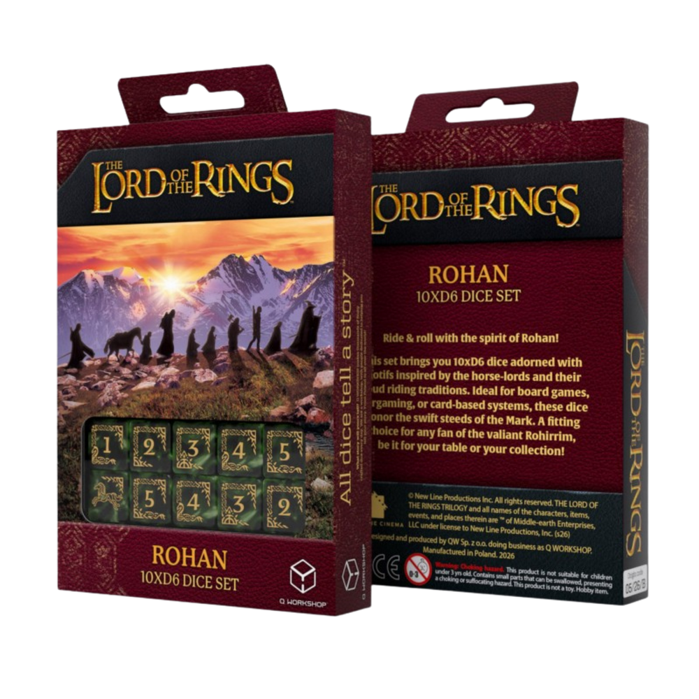 The Lord Of The Rings: Rohan 10XD6 Dice Set