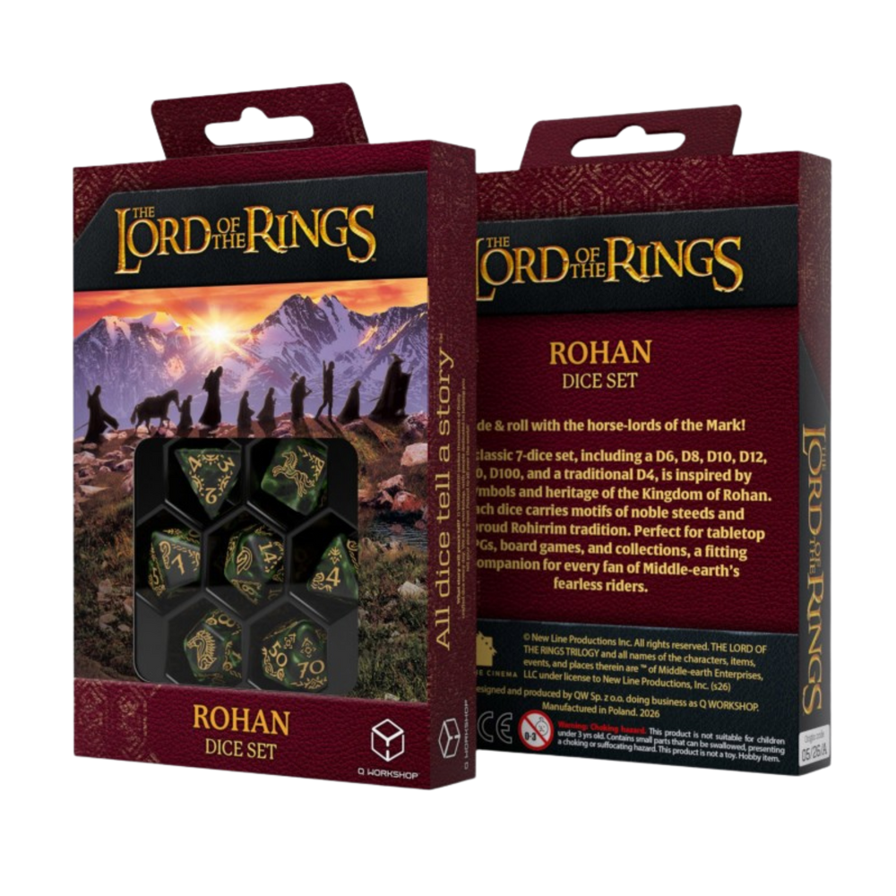 The Lord Of The Rings: Rohan Dice Set