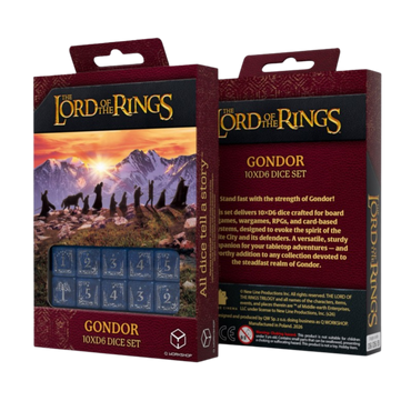 The Lord Of The Rings: Gondor 10XD6 Dice Set