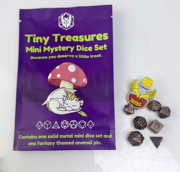 Tiny Treasures Mini Mystery Dice Set