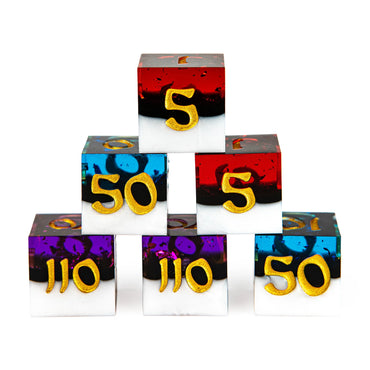 TCG Damage Counter Dice Set