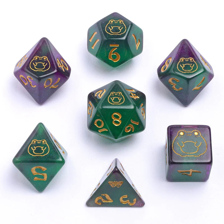 Wyrmforged Rollers: Bog Frog Gold