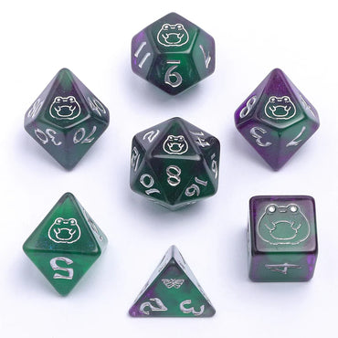 Wyrmforged Rollers: Bog Frog Silver