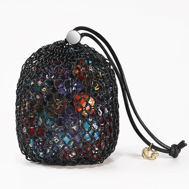 Chainmail Dice Bag: Black