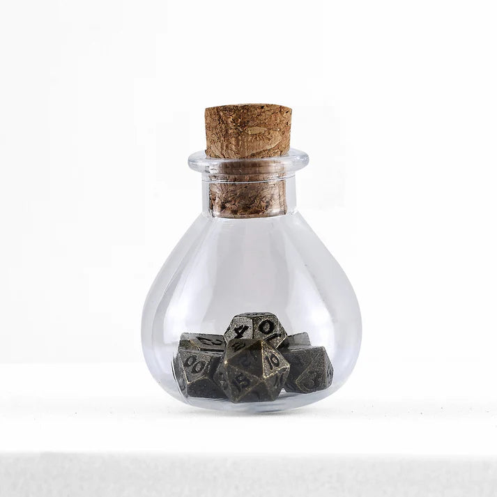 Mini Potion Dice Set: Ancient Bronze