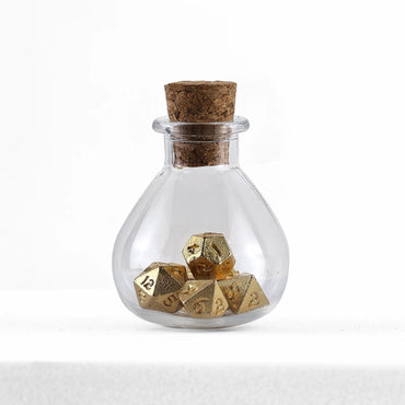 Mini Potion Dice Set: Gold