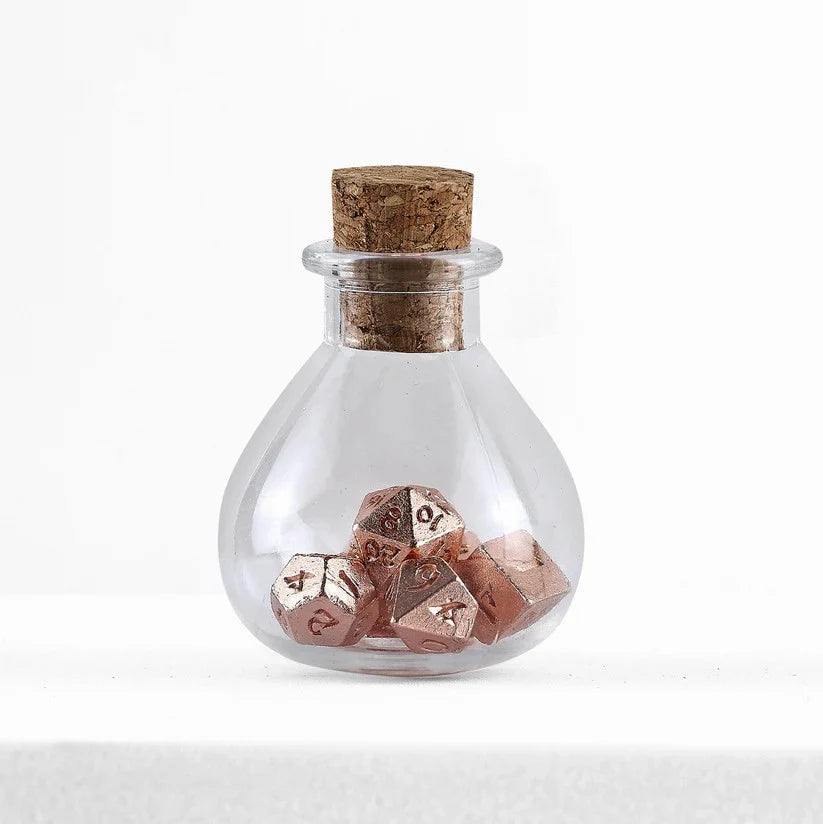 Mini Potion Dice Set: Rose Gold