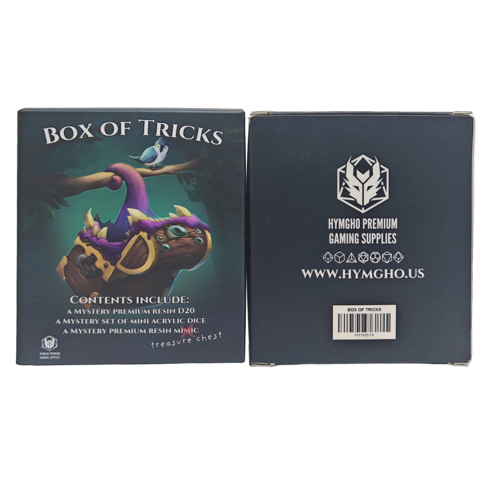 Box of Tricks - Mystery Mini Dice, D20, and Resin Mimic