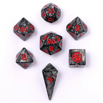 Mini RPG Dice Set: Iron Golem