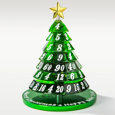 Resin Christmas Tree Dice "Set":Green