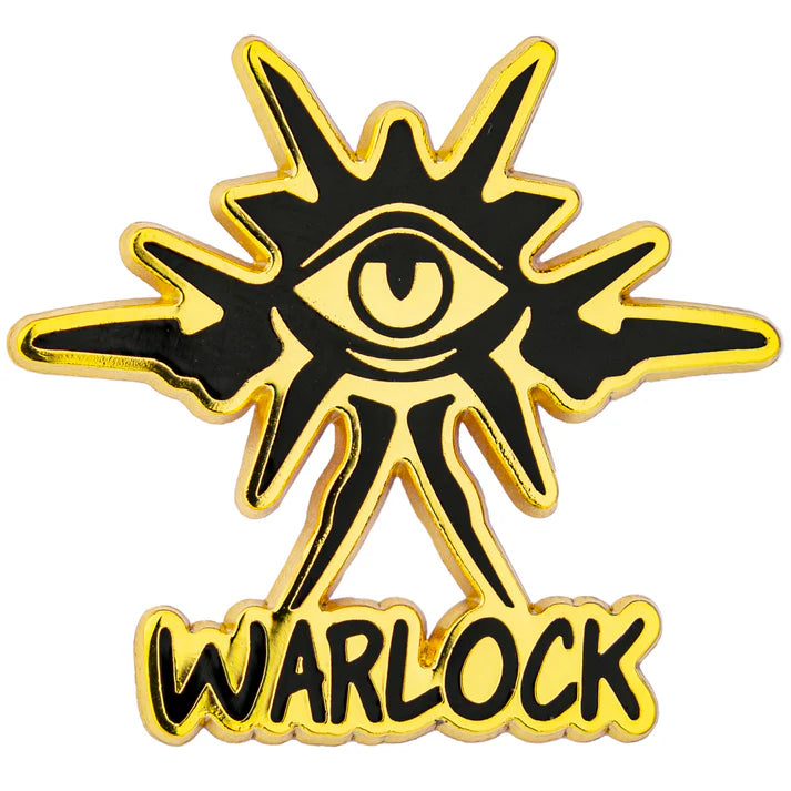 Enamel Fine Art Pin - Warlock