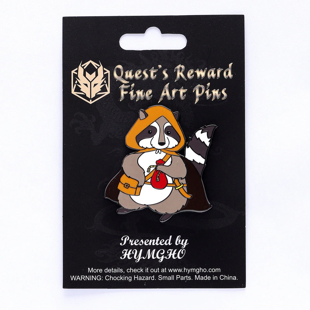 Enamel Pin: Raccoon Rogue