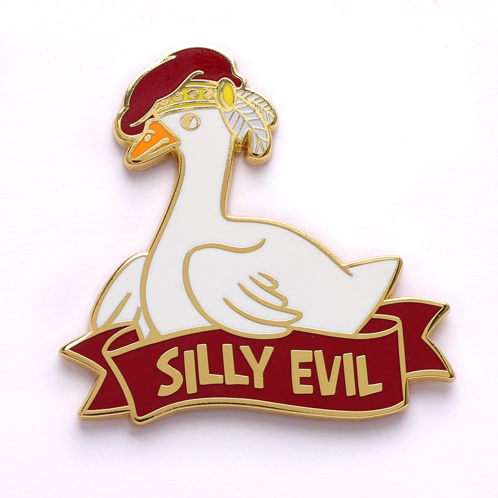 Enamel Pin: Silly Evil